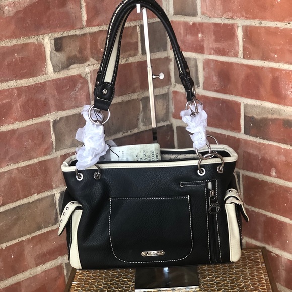 Montana West Beaded Steer Head Concealed Carry - Picture 4 of 7